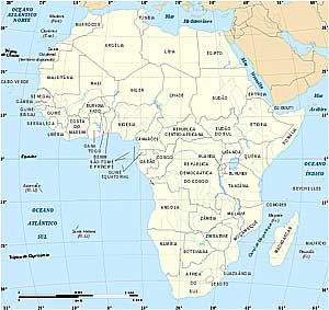Mapa da África