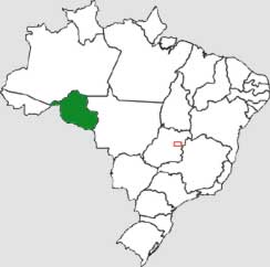 Mapa de Rondnia